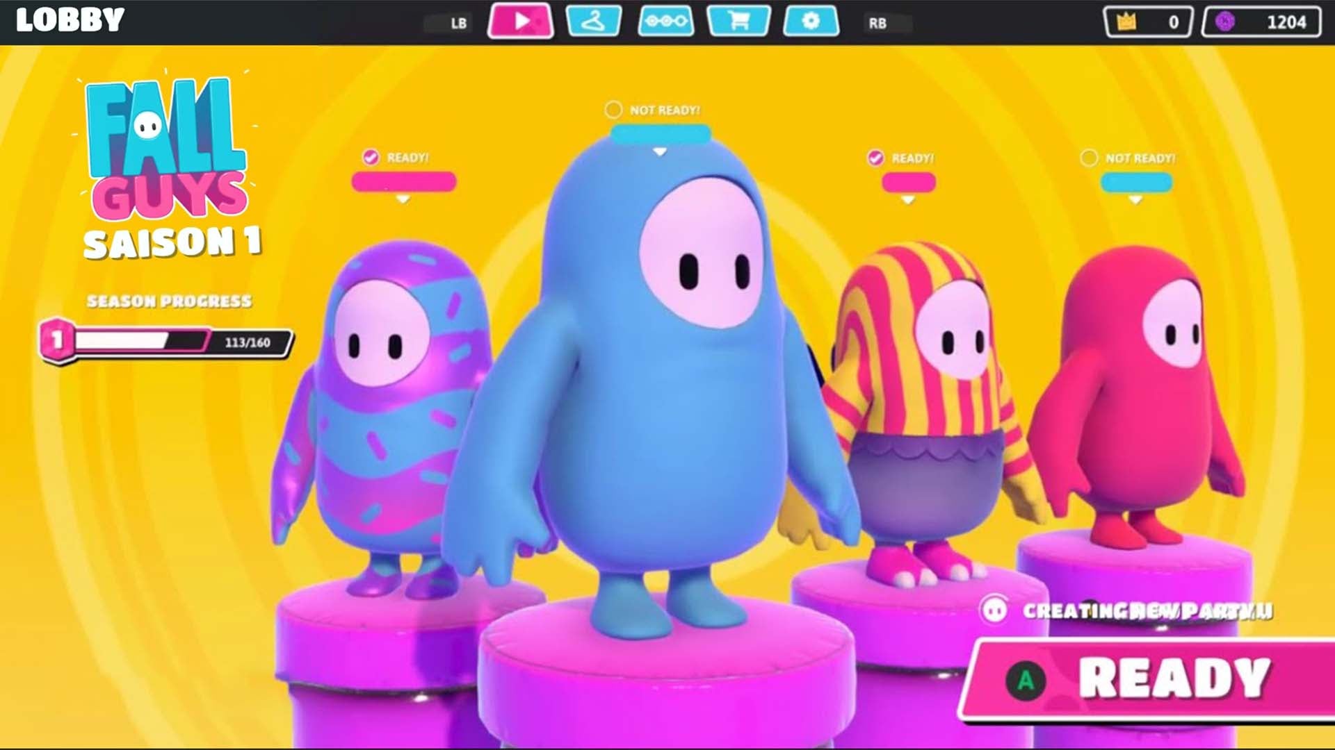Kann Man Fall Guys Zu Zweit Spielen Auf Einer Ps4 Fall Guys: Mit Freunden spielen und wie ihr Spieler einladen könnt